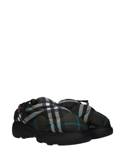 Burberry Pillow Mules In Black