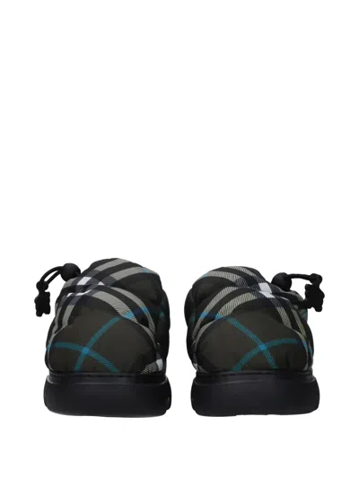 Burberry Pillow Mules In Black