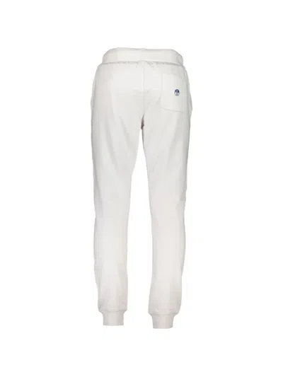 North Sails Drawstring Track Pants In White