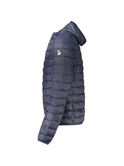 Cavalli Class Blue Polyester Men Jacket In Blue