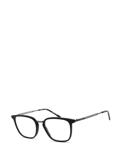Lacoste Rectangle-frame Glasses In Black