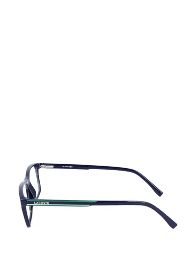 Lacoste Rectangle-frame Glasses In Black