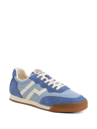 Gant Stripe-panel Sneakers In Blue