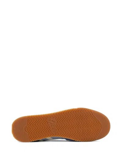 Gant Stripe-panel Sneakers In Blue