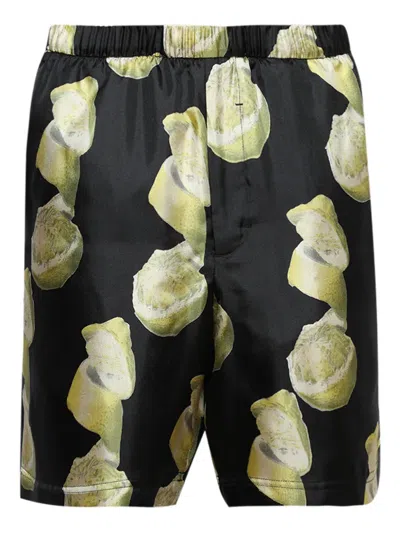 Givenchy Formal Elasticated Shorts In Black