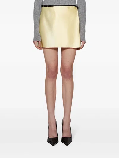 Givenchy Satin Mini Skirt In Multi