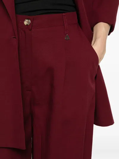 Dixie Single-breasted Suit In Red