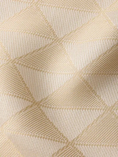 Prada Silk And Wool Shawl In Neutral