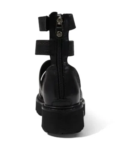 Cult Brogue-detail Platform Sandals In Black