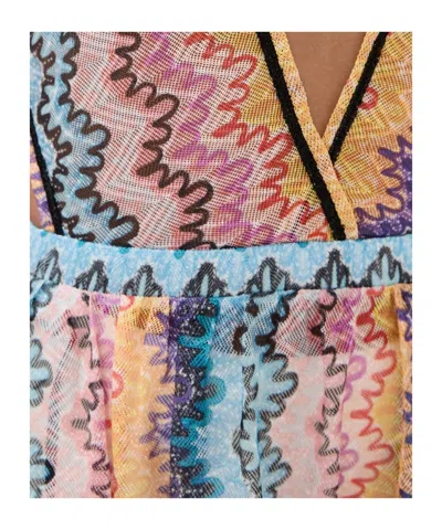 Missoni Zigzag-pattern Maxi Dress In Multi