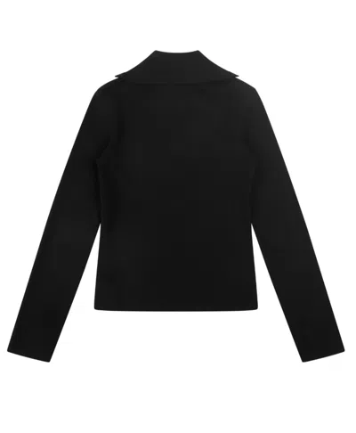 Entire Studios Zip Sweatshirt In Black