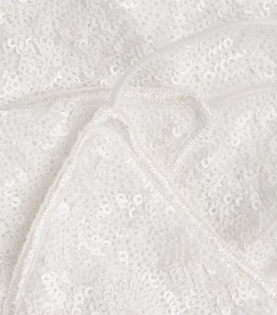 Oseree Oséree Sequinned Bikini In White