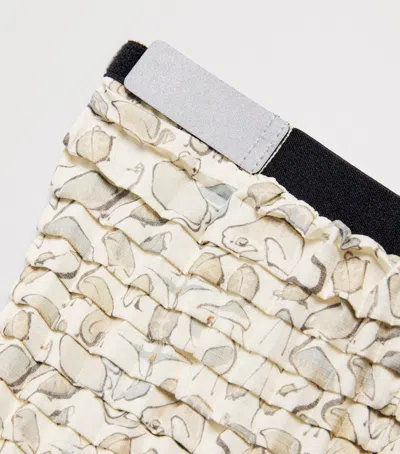 Petit Pli Patterned Versatile Trousers