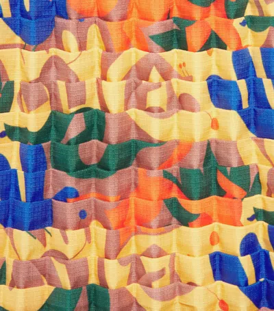 Petit Pli Versatile Patterned Trousers In Multi