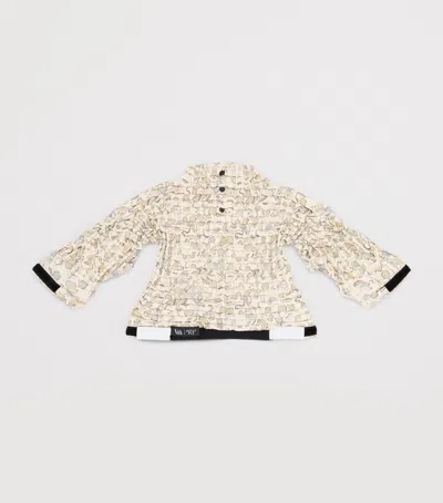 Petit Pli Patterned Versatile Top