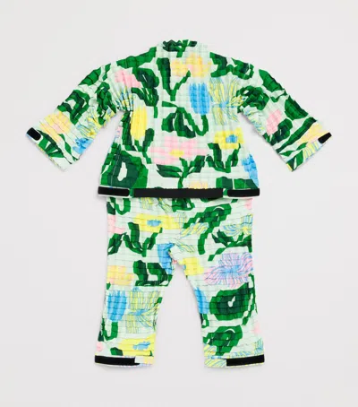 Petit Pli Patterned Versatile Top In Multi