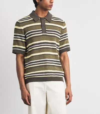 Samsoe & Samsoe Samsoe Samsoe Organic Cotton-blend Polo Shirt In Multi