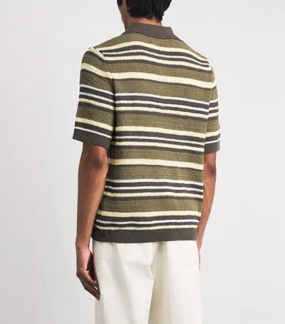 Samsoe & Samsoe Samsoe Samsoe Organic Cotton-blend Polo Shirt In Multi