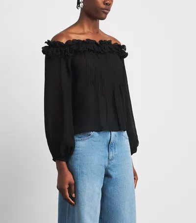 Paige Casey Blouse In Black