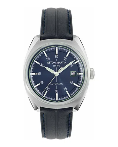 Aston Martin Ts2 Automatic Leather Watch In Multi