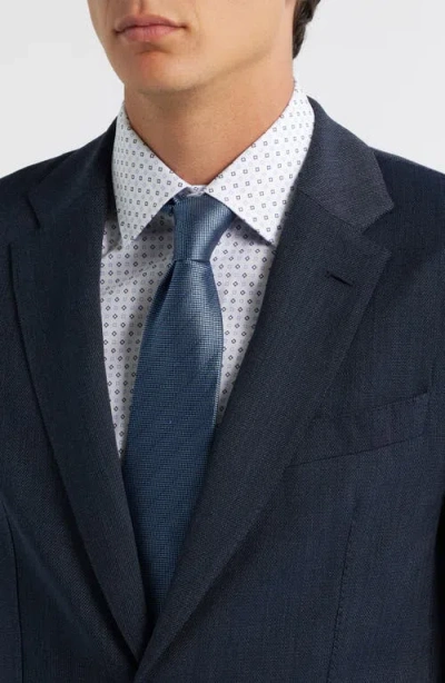 Hugo Boss Boss Heston Slim Fit Textured Stretch Wool Suit In Black ...