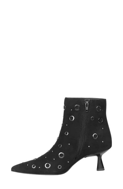 Saint G Uru Pointed Toe Bootie In Black