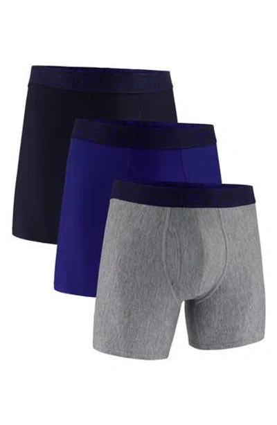 Under Armour Performance Tech 3-pack Boxer Briefs In Multi