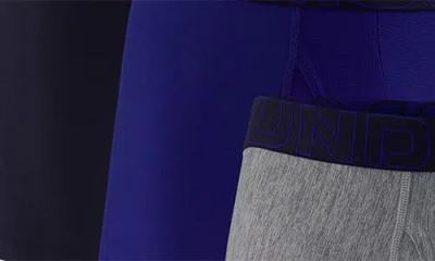 Under Armour Performance Tech 3-pack Boxer Briefs In Multi