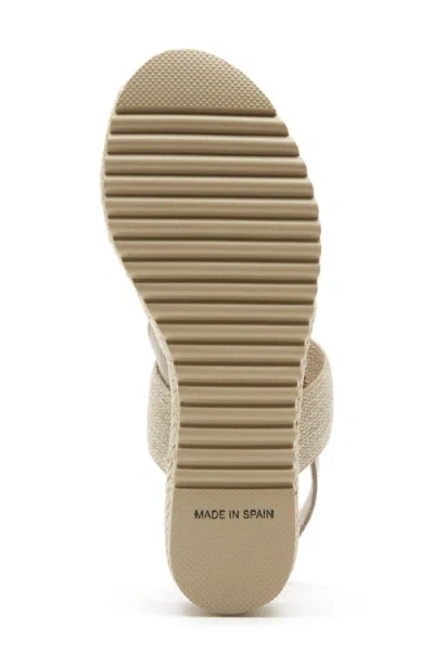 La Canadienne Rowena Leather Espadrille Wedge Sandals In Multi