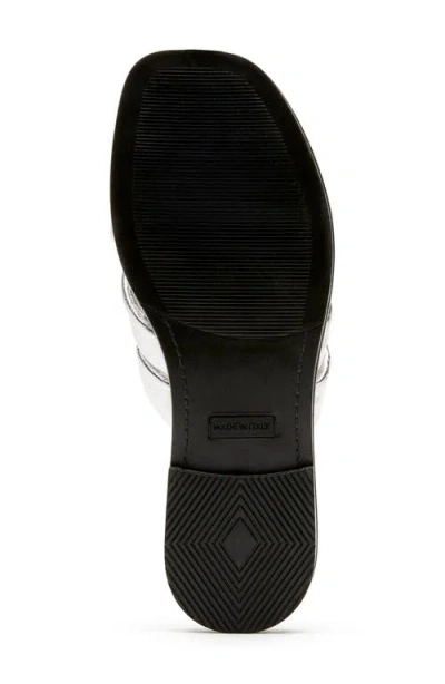 La Canadienne Fox Leather Sandal In Multi