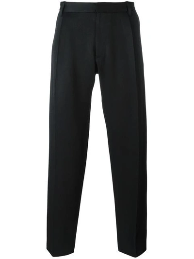 Chalayan Carrot Tapered Trousers In Black
