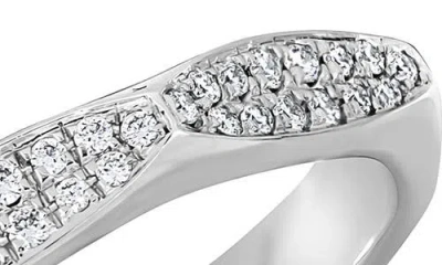 Bony Levy Diamond Band Ring In Silver