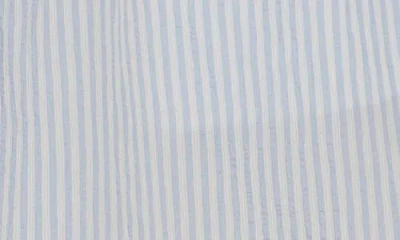 Frame Stripe Shorts In Blue