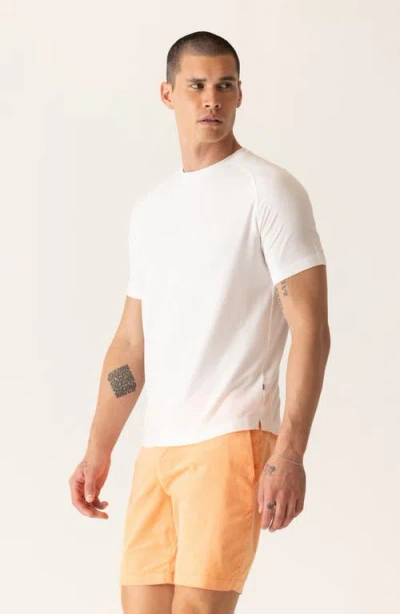 Deke Raglan Sleeve T-shirt In White