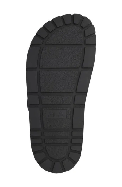 Mia Monica Platform Slide Sandal In Multi