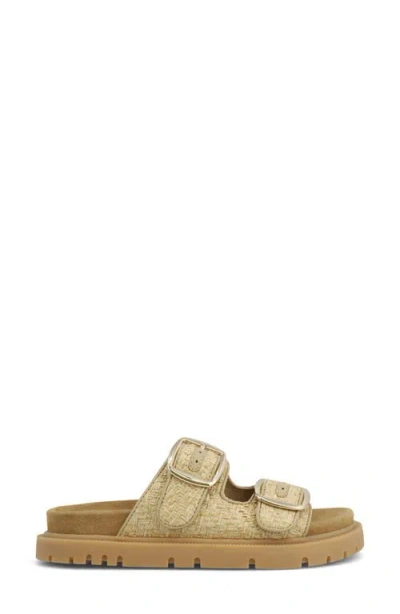 Mia Monica Platform Slide Sandal In Multi