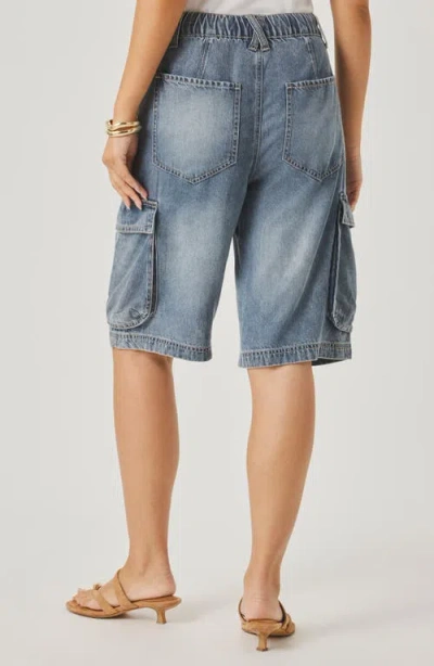 Splendid Denim Cargo Shorts In Multi