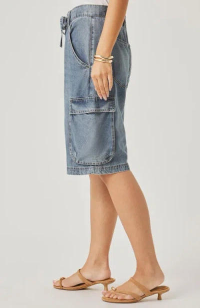 Splendid Denim Cargo Shorts In Multi