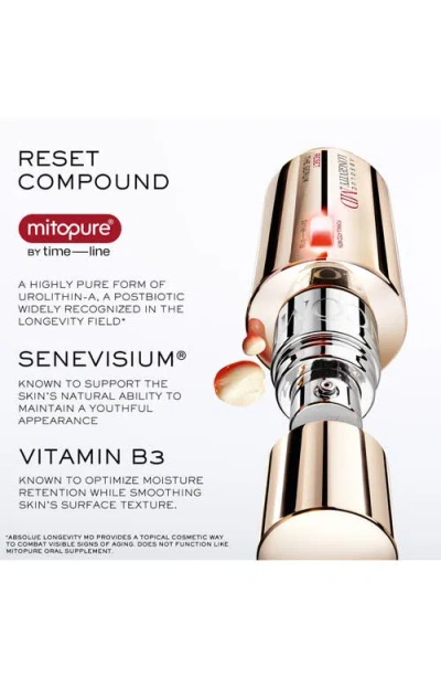 Lancôme Absolue Longevity Md Reset Face Serum For Mature Skin Duo In Neutral