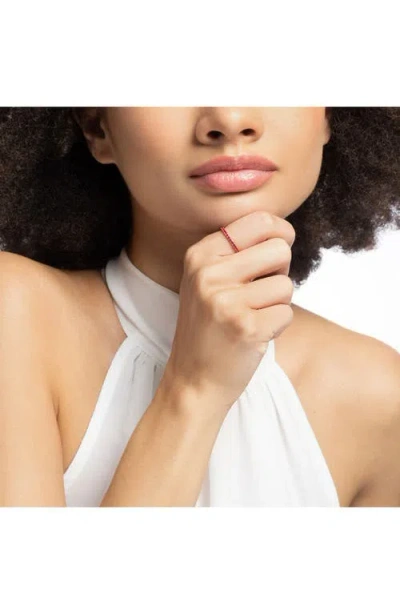 Mark Henry Thread Ruby Ring In Red