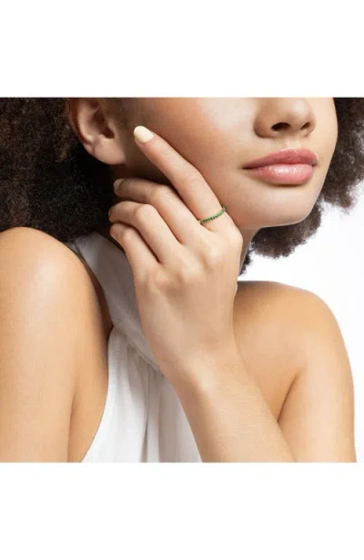 Mark Henry Thread Emerald Ring In Green