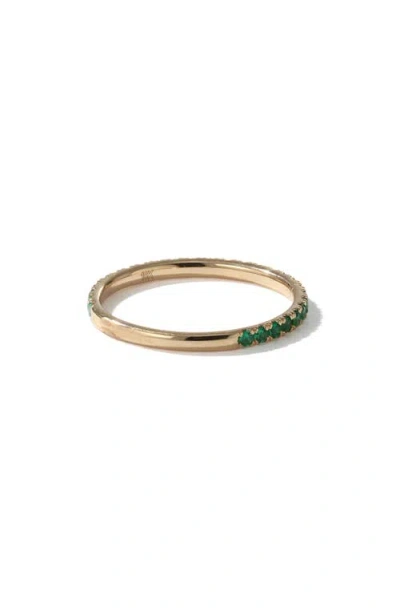 Mark Henry Thread Emerald Ring In Green