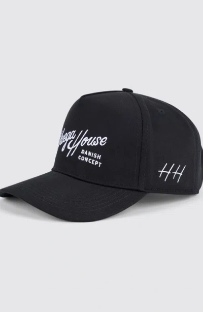 Huega House Retro Script Everyday Hat In Black