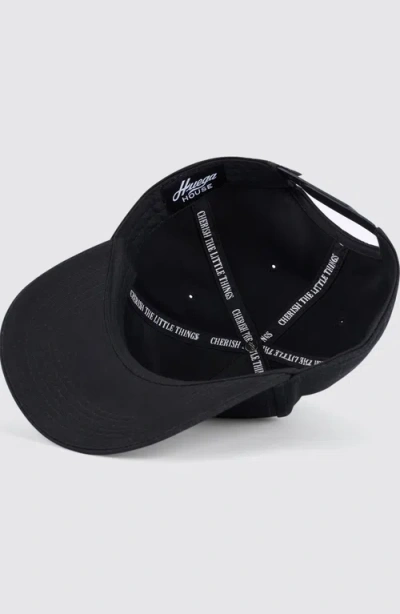 Huega House Retro Script Everyday Hat In Black