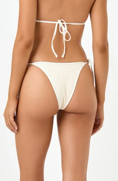 L*space Lspace Levy Bitsy Bikini Bottoms In White