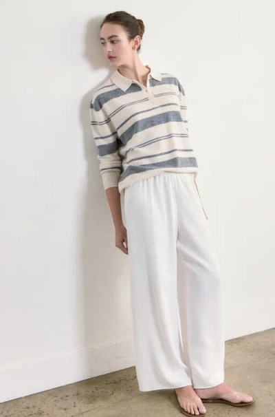 Almina Concept Lightweight Wool Polo In Multi