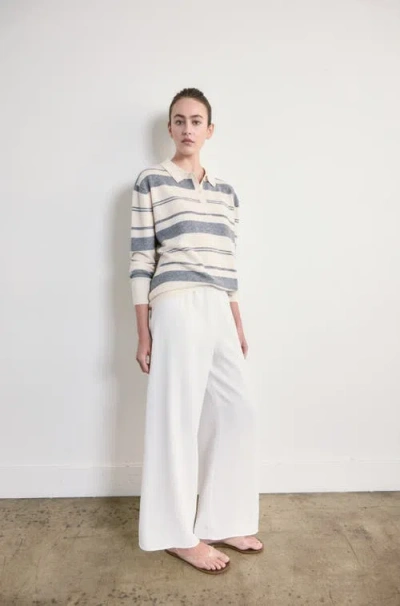Almina Concept Lightweight Wool Polo In Multi