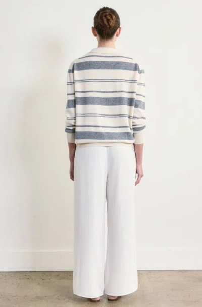 Almina Concept Lightweight Wool Polo In Multi