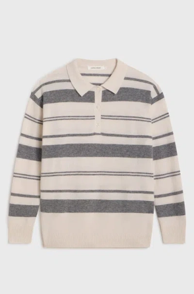 Almina Concept Lightweight Wool Polo In Multi