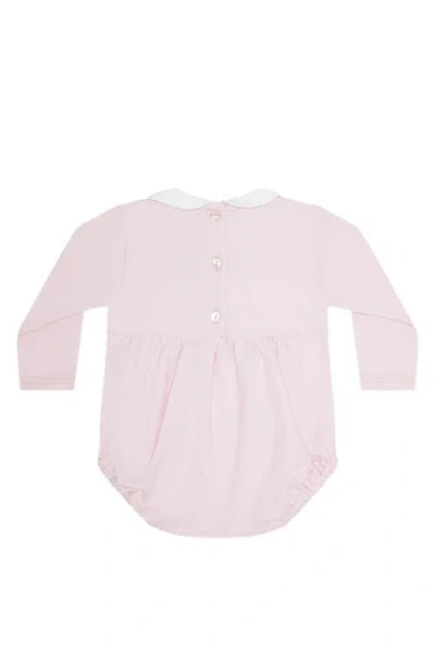 Nellapima Charming Bows Embroidery Bubble Ls In Pink
